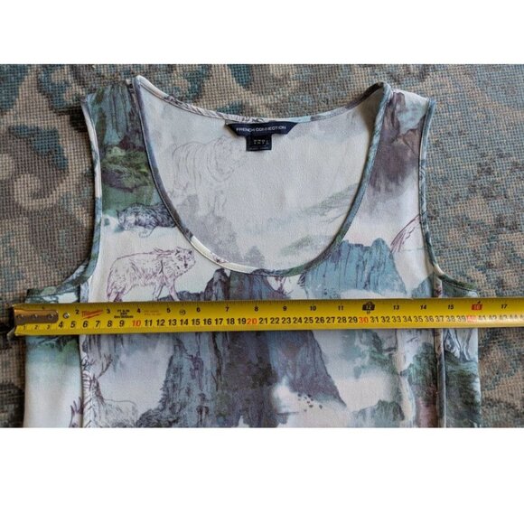French Connection Misty Mountain Tank Top Size 2 US - Picture 4 of 5